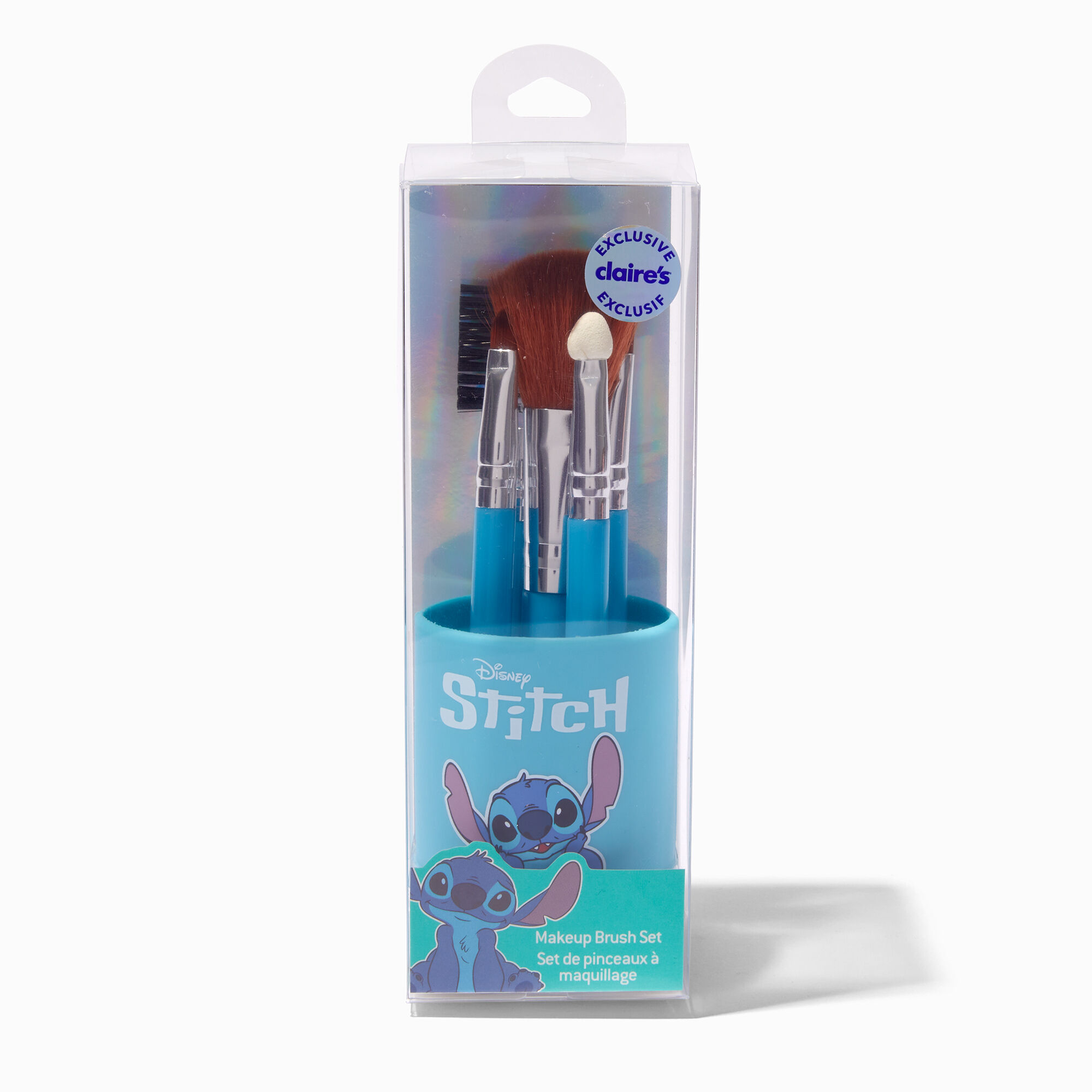 View Disney Stitch Claires Exclusive Makeup Brushes 5 Pack information