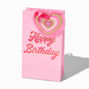 Happy Birthday Pink Heart Gift Bag - Small,