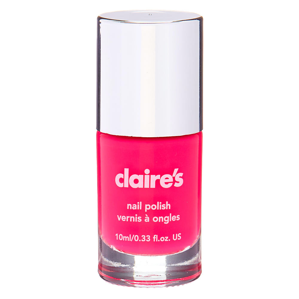 Solid Nail Polish - Neon Pink,