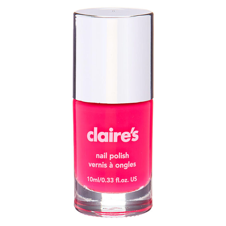 Vernis &agrave; ongles uni - Rose fluo,