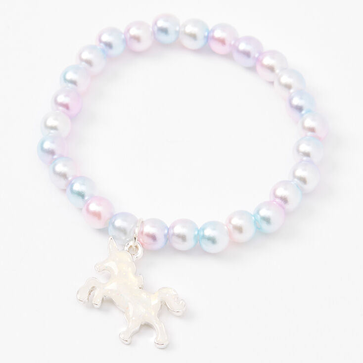 Claire&#39;s Club Pearl Unicorn Jewelry Set - Purple, 2 Pack,