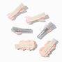 Claire&#39;s Club Pink Rose Hair Clips - 6 Pack,