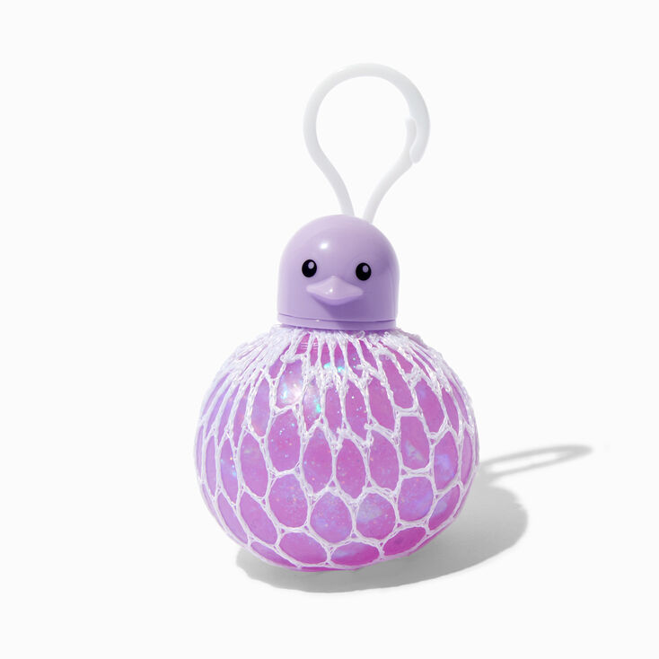 Jouet fidget boule d&eacute;stressante pingouin filet - Les mod&egrave;les peuvent varier,