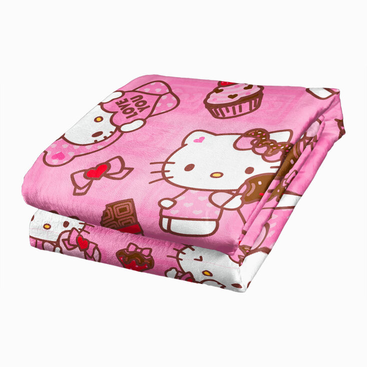 Hello Kitty&reg; Love You Much Silk Touch Throw &#40;ds&#41;,