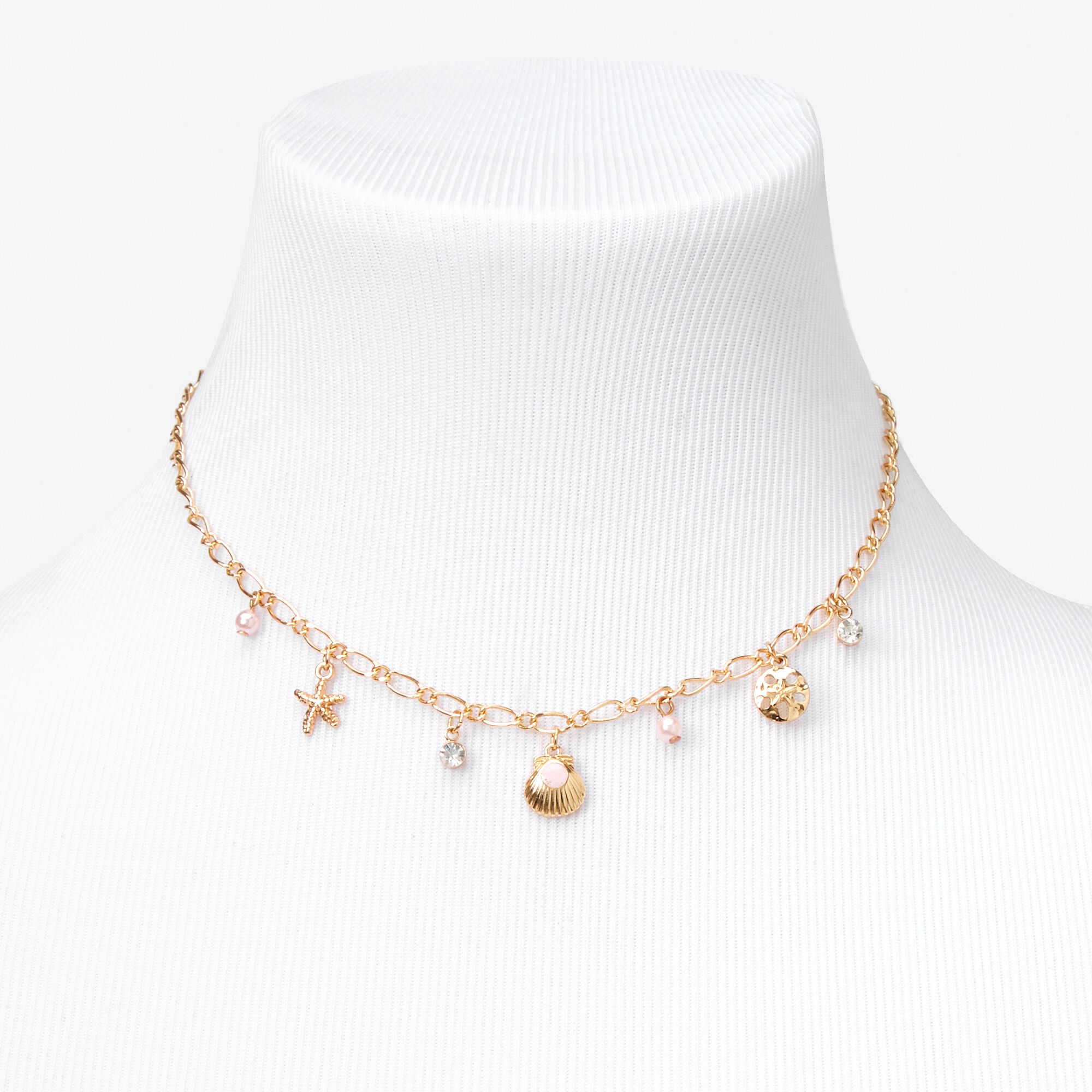 Charm choker outlet necklace