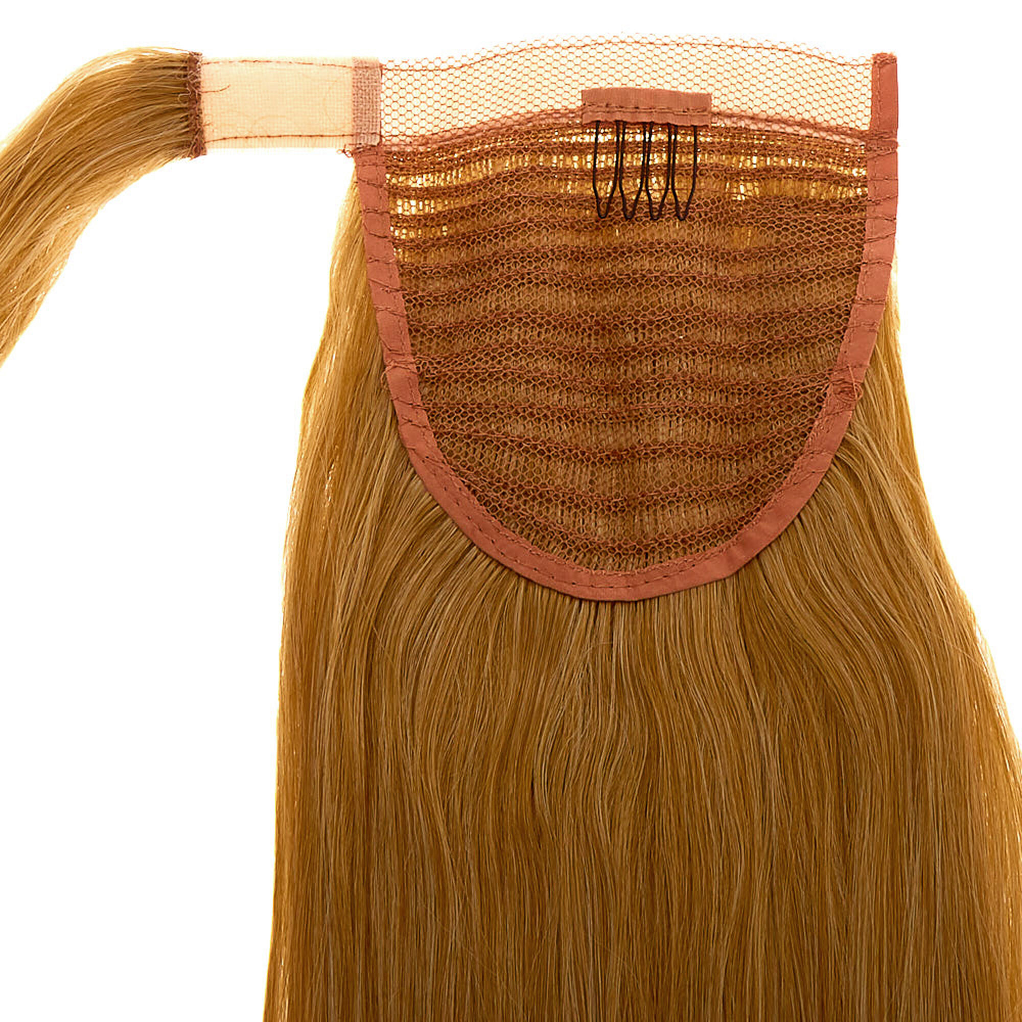 Bandeau avec fausse queue de cheval - Blond | Claire's FR