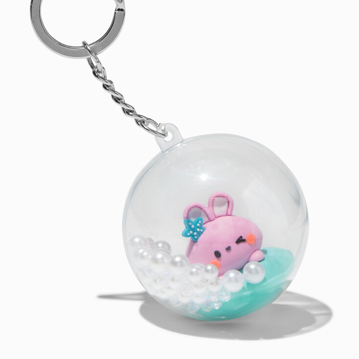 Shaker Bunny Keychain,