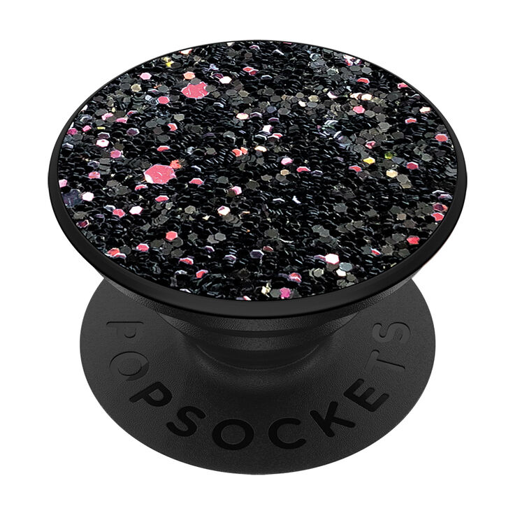 PopSocket PopGrip noir scintillant,