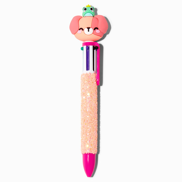 Coral Puppy Multicolored Pen,
