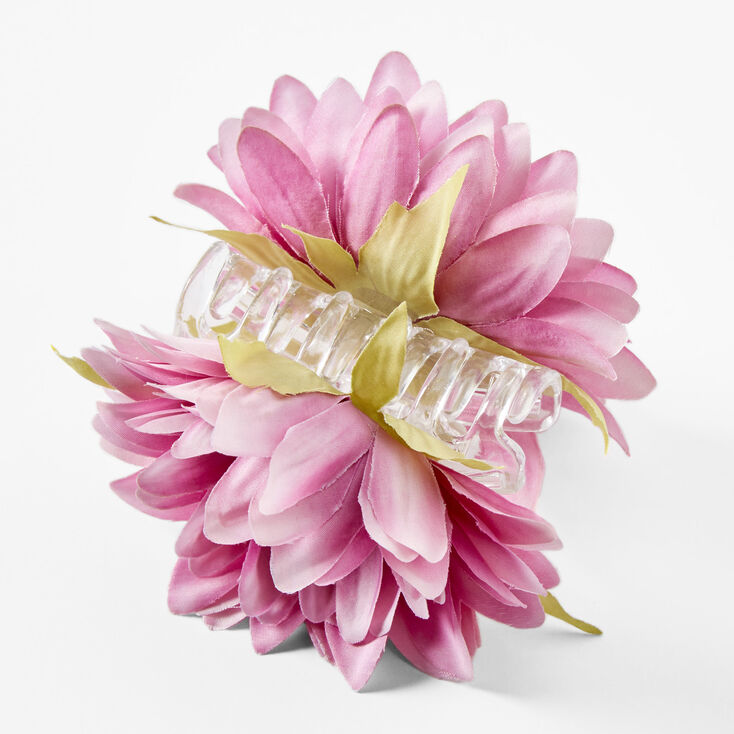 Pink Gerbera Daisy Hair Claw | Claire's US