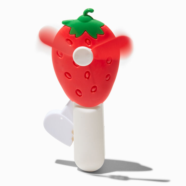 Strawberry Hand Crank Fan,