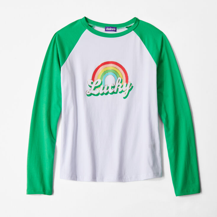 Lucky Raglan Long Sleeve Shirt,