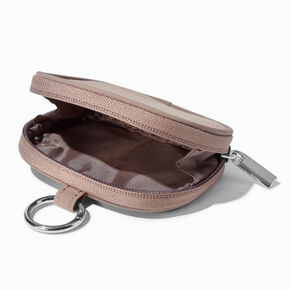 Tan Nylon Card Case,