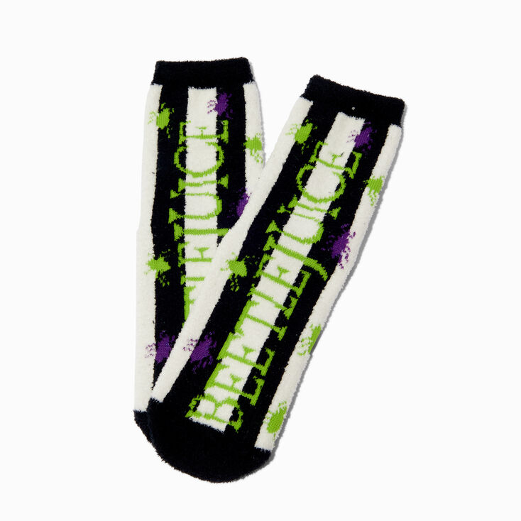 Chaussettes cosy Beetlejuice&trade; - 1&nbsp;paire,