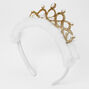 Claire&#39;s Club White Nativity Crown Headband,