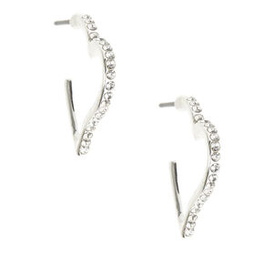 hoop earrings claires hoops left