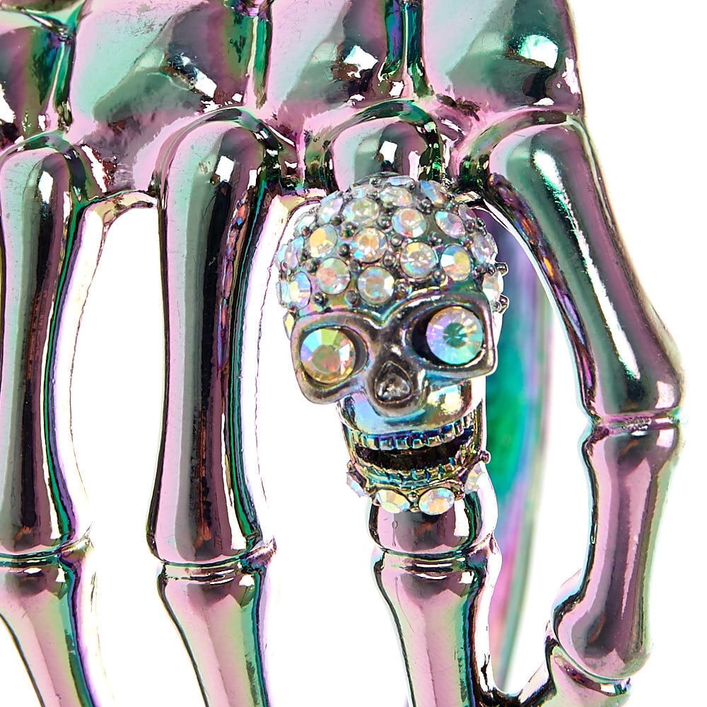 Skeleton hand deals cuff bracelet