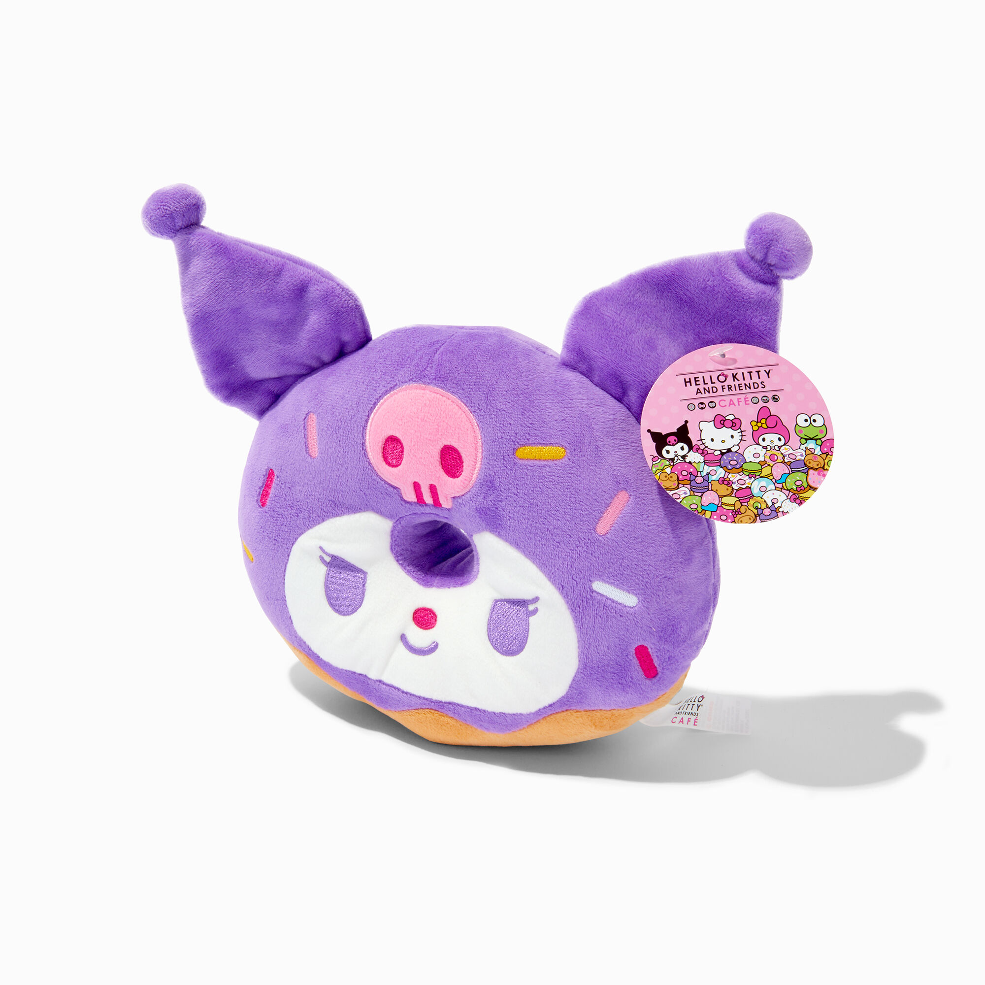 View Claires Hello Kitty And Friends Cafe 8 Kuromi Ï Donut Soft Toy information