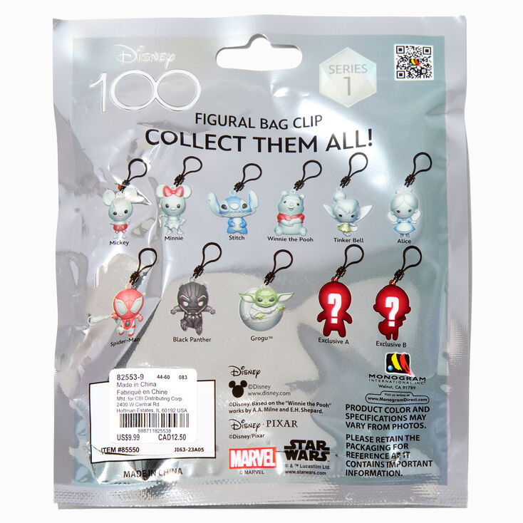 &copy;Disney 100 Figural Bag Clip Blind Bag - Styles May Vary,