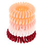 Mini Berry Spiral Hair Ties - 5 Pack,