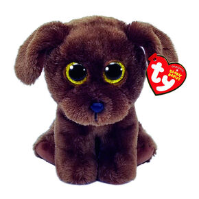 Ty&reg; Beanie Babies Nuzzle the Chocolate Labrador Plush Toy,