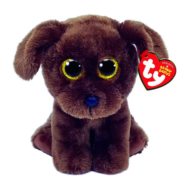 Ty&reg; Beanie Babies Nuzzle the Chocolate Labrador Plush Toy,