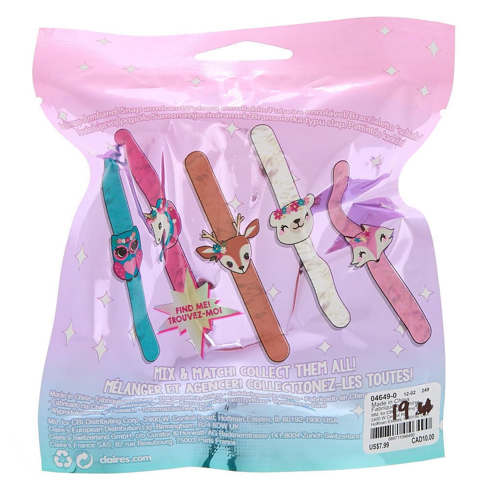 Claire's shop slap bracelet