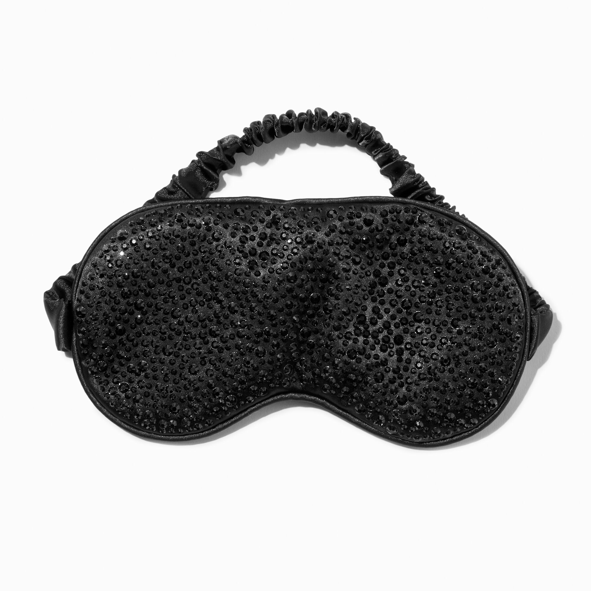 View Claires Bling Satin Sleeping Mask Black information