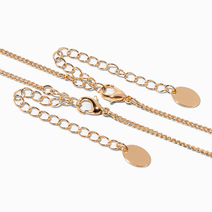 Best Friends Pepperoni Pizza Heart Pendant Necklaces - 2 Pack,