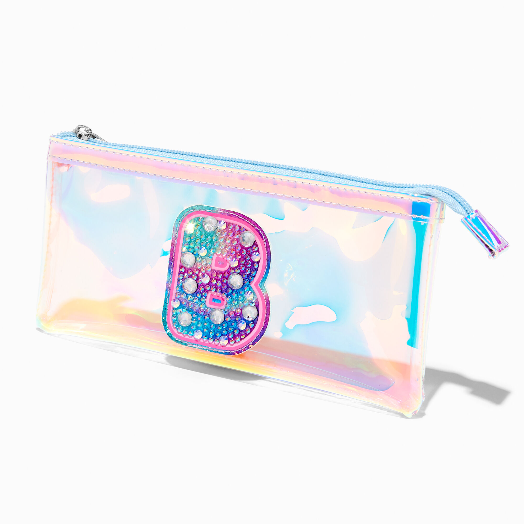 Holographic Initial Pencil Case B