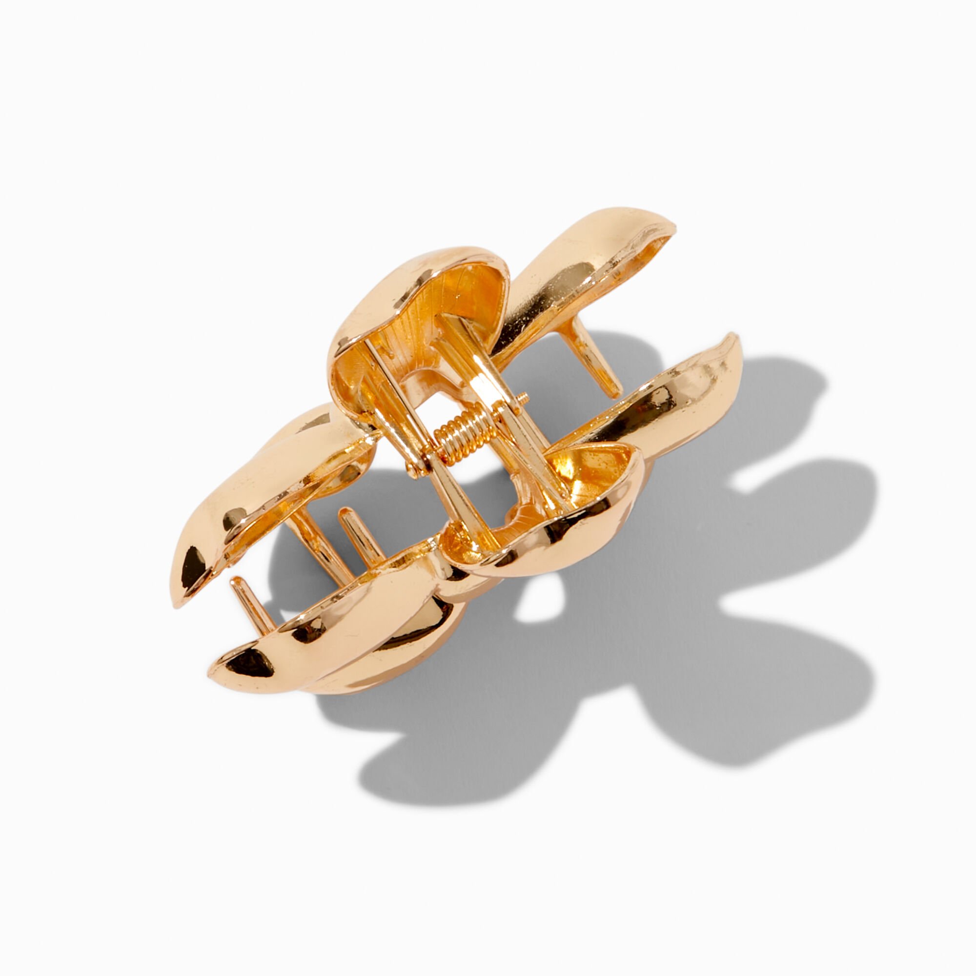 Gold Flower Hair Claw,