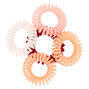 Mini Berry Spiral Hair Ties - 5 Pack,