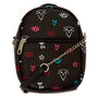 Icon Mini Backpack Crossbody Bag - Black,