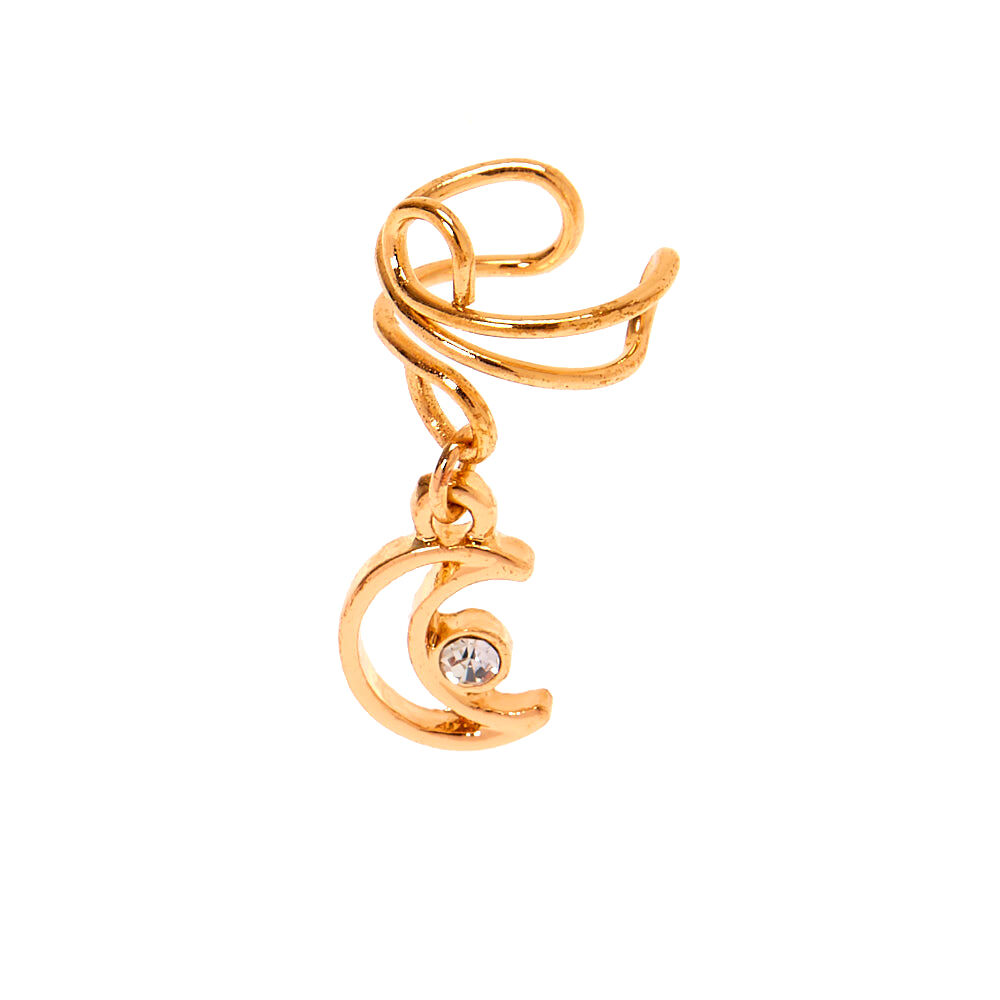crescent moon cuff