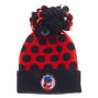 Miraculous&trade; Polka Dot Sequin Pompom Beanie Hat - Red,