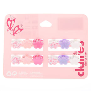 Claire&#39;s Club Mini Floral Hair Claws - 12 Pack,