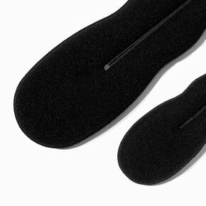 Black Bun Hair Rollers - 2 Pack,