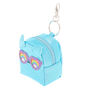 Porte-cl&eacute;s Cam la chatte turquoise,