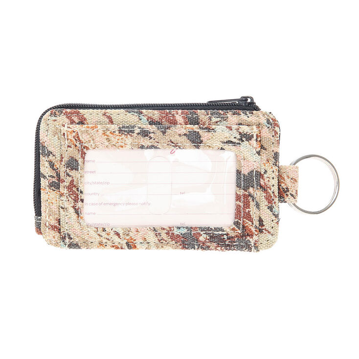 Native Feather Keyring Purse,