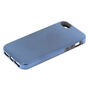 Metallic Navy Protective Phone Case - Fits iPhone 5/5S/SE,