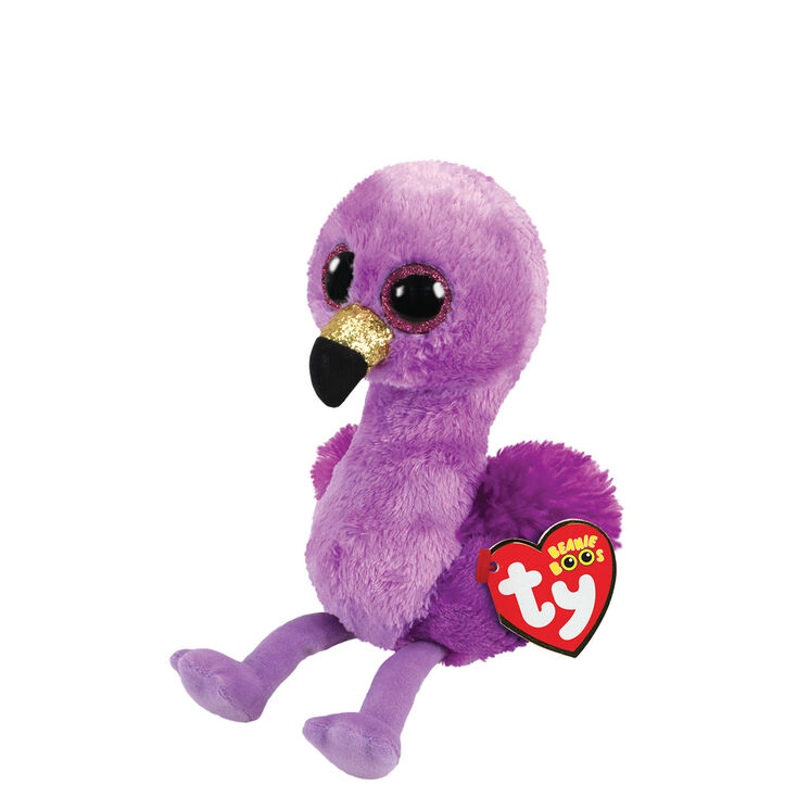 Ty Beanie Boo Small Fifi the Flamingo Soft Toy,