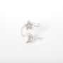 Silver Moon Star Ear Cuff,