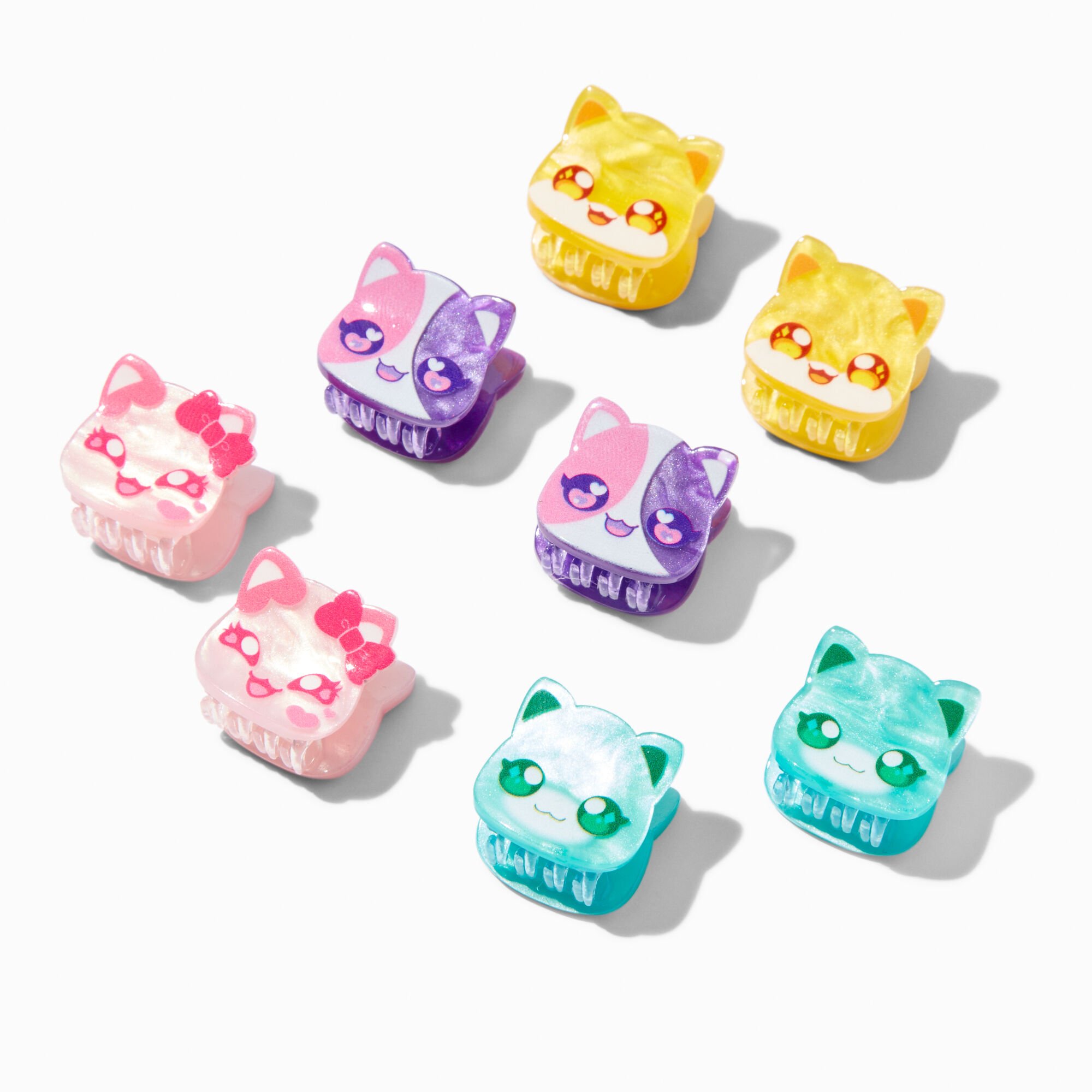 Aphmau™ And Friends Claire's Exclusive Multi Mini Cat Hair Claws - 8 Pack,