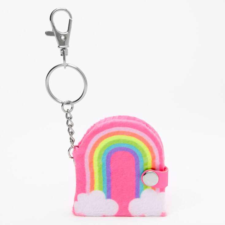 Rainbow Mini Diary Keychain,