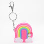 Rainbow Mini Diary Keychain,