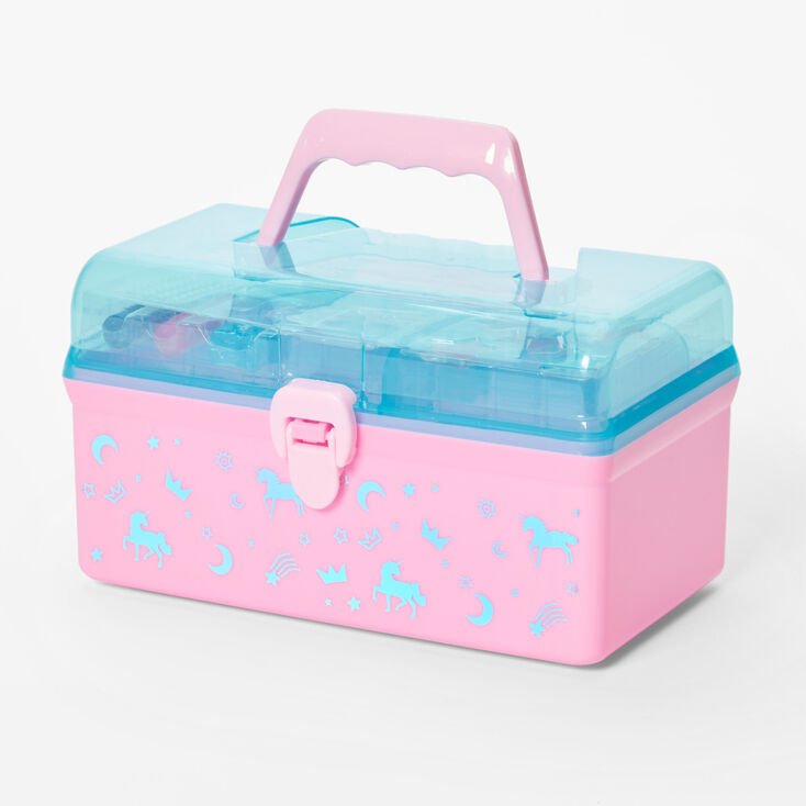 Blue Unicorn Makeup Box,