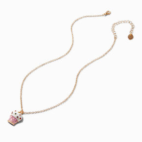 Cupcake Pendant Necklace,