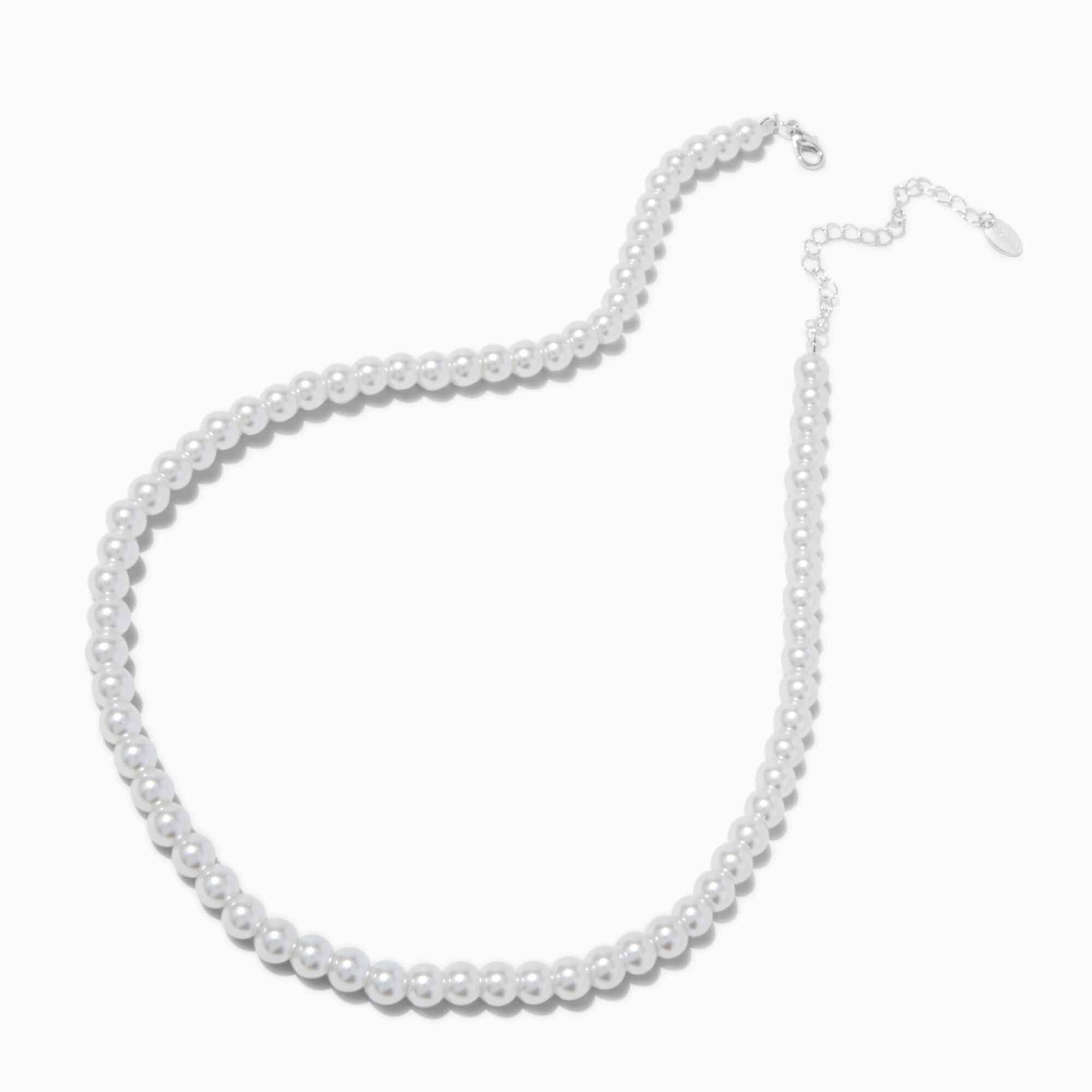 Pearl Beaded Necklace,