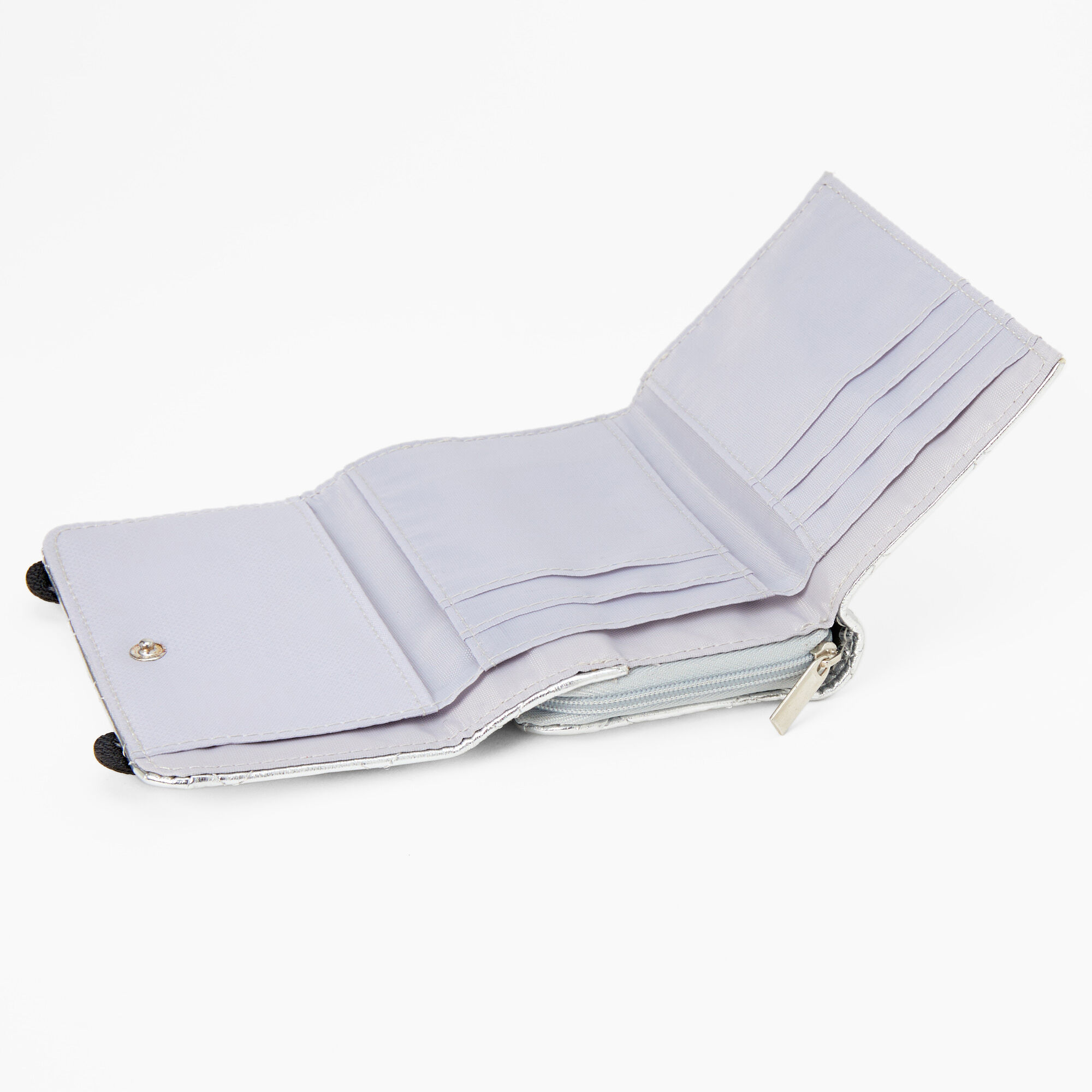Panda 3D Holographic Wallet - Silver,