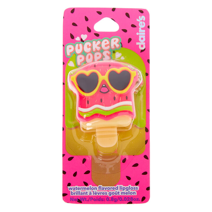 Pucker Pops Fruit Glasses Lip Gloss - Watermelon,